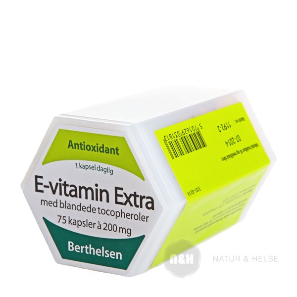E-vitamin Extra 200 mg Berthelsen